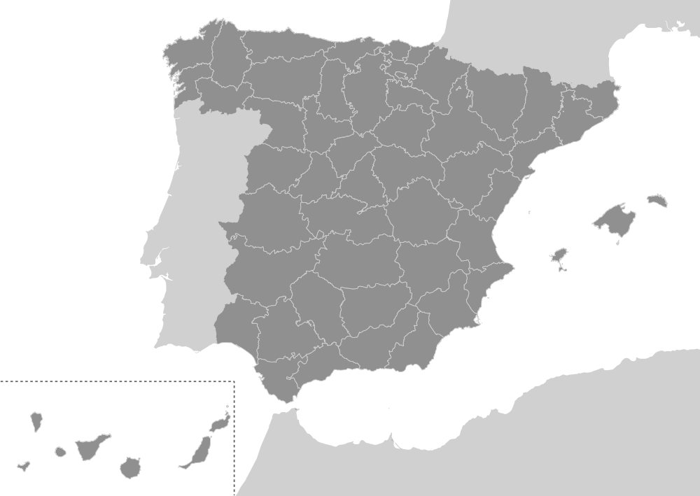 Mapa ubicación Gedos Transportes España